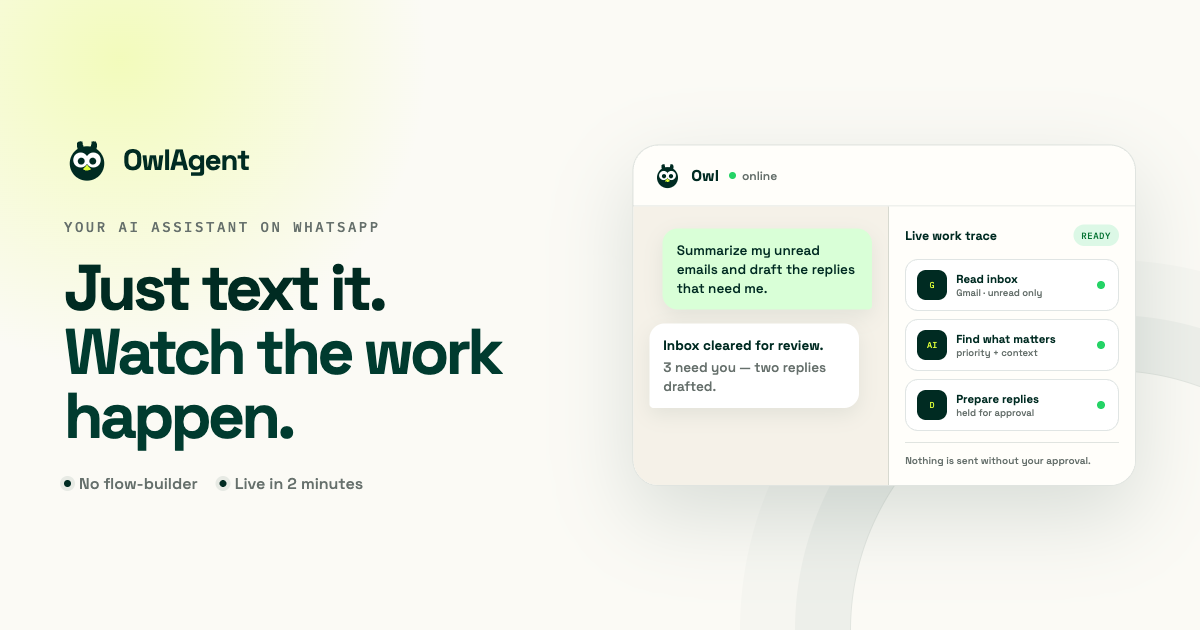 OwlAgent screenshot